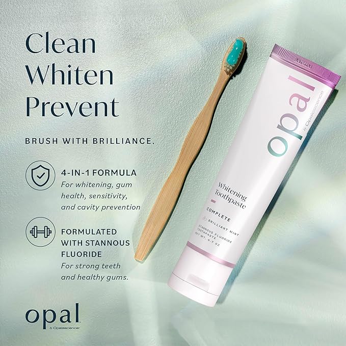 Opalescence Complete Stannous Fluoride for Prevention of Dental Decay, Sensivity, Gengivites & Whitening - (Pack of 3) Mint - 4.7 Ounce 5823-3