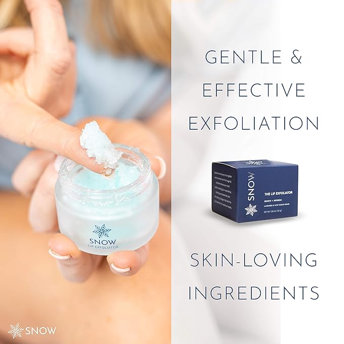 SNOW Lip Exfoliating Sugar Scrub - Lavender