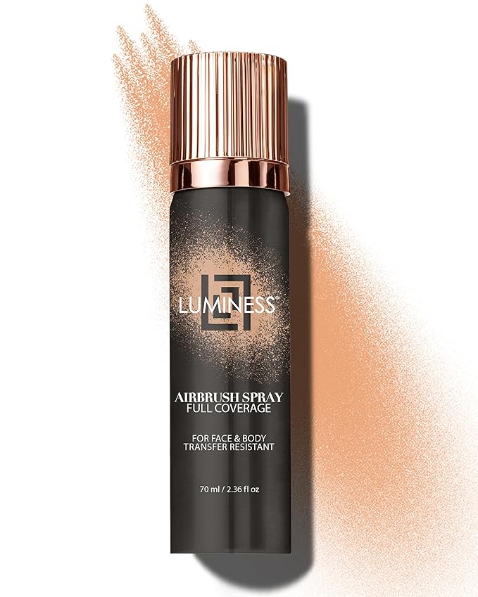 LUMINESS Spray Airbrush Foundation Makeup, Shade 050 - fl oz