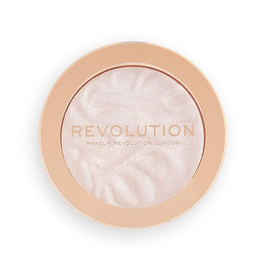 Revolution Beauty, Reloaded Pressed Powder Highlighter, Intensely Pigmented Lights, 0.. 22 Oz