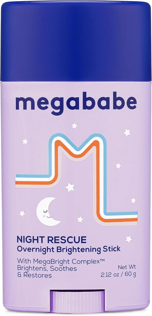 Megababe Night Rescue | Brightening & Soothing | 2.12 oz