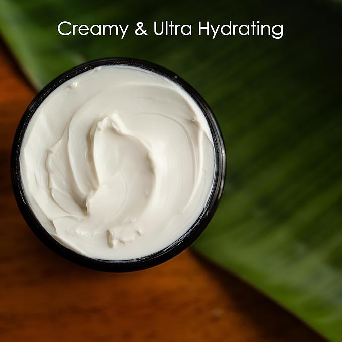 Lemon Sage Body Butter - Whipped Organic Shea Butter with Jojoba Oil and Essential Oils, Natural Lemon Lotion for Women and Men, Moisturizer for Dry Skin with No Synthetic Fragrances