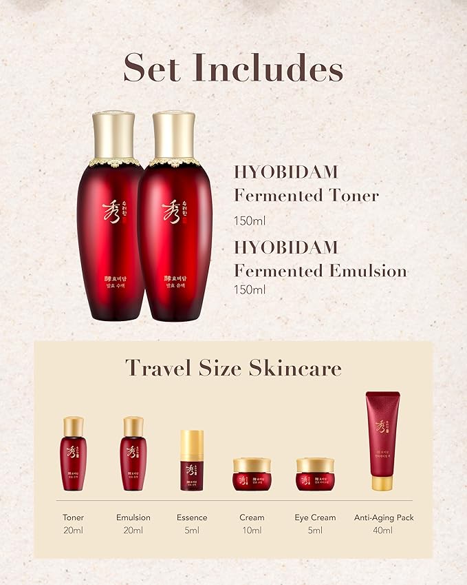 Sooryehan Hyobidam Fermented Skincare Gift