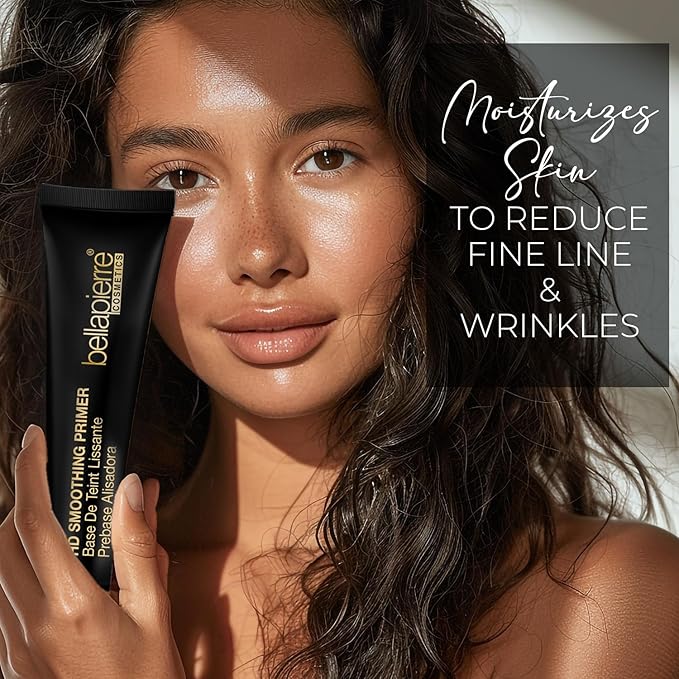 Bellapierre HD Smoothing Primer for a Flawless Complexion | Cruelty-Free & Non-Toxic | Talc-Free Pore Minimizer - 1.01 Fl. Oz