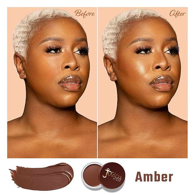 Juvia's Place Bronzed Cream Bronzer Amber - Creamy Buildable Blendable