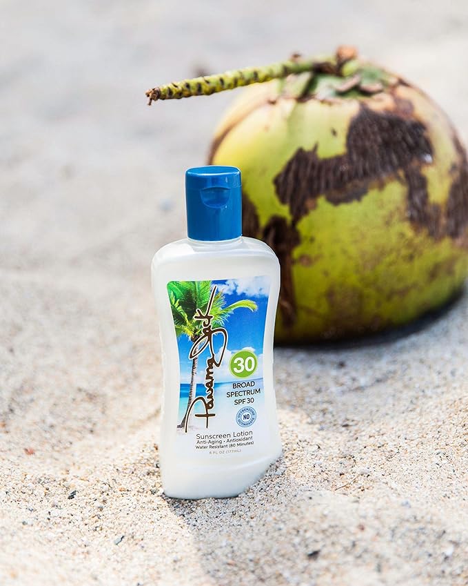 Panama Jack Sunscreen Lotion, SPF 30, 6 Fl Oz,5130