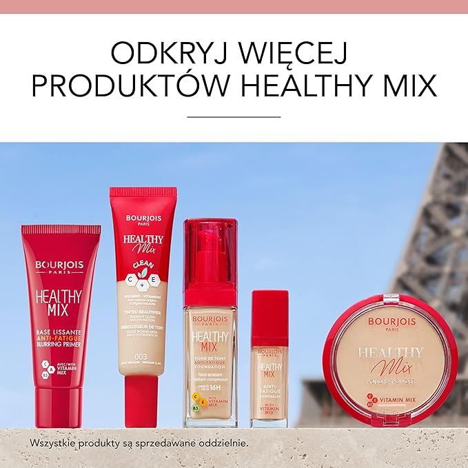 Bourjois Healthy Mix Anti-Fatigue Medium Coverage Liquid Foundation 30ml