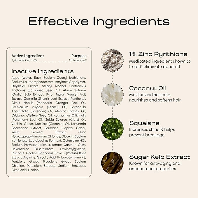 Jupiter Balancing Anti Dandruff Shampoo Duo, for Women & Men, Physician-Formulated for Flaky, Itchy, Oily, Dry Scalp, & Paraben-Free, Anti-Dandruff Shampoo with Zinc, 2 pack, 14 fl oz ea