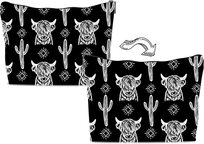 Western makeup bag,western gifts for