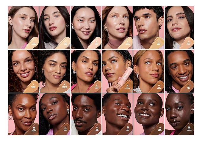 e.l.f. Halo Glow Skin Tint SPF 50, Tinted Moisturizer For Light, Buildable Coverage, Creates A Natural Glow, Vegan & Cruelty-Free, 12 Tan Cool