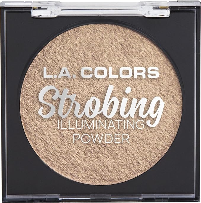 L.A. COLORS Strobing Illuminating Powder, Gold Halo, 1 1 Ounce