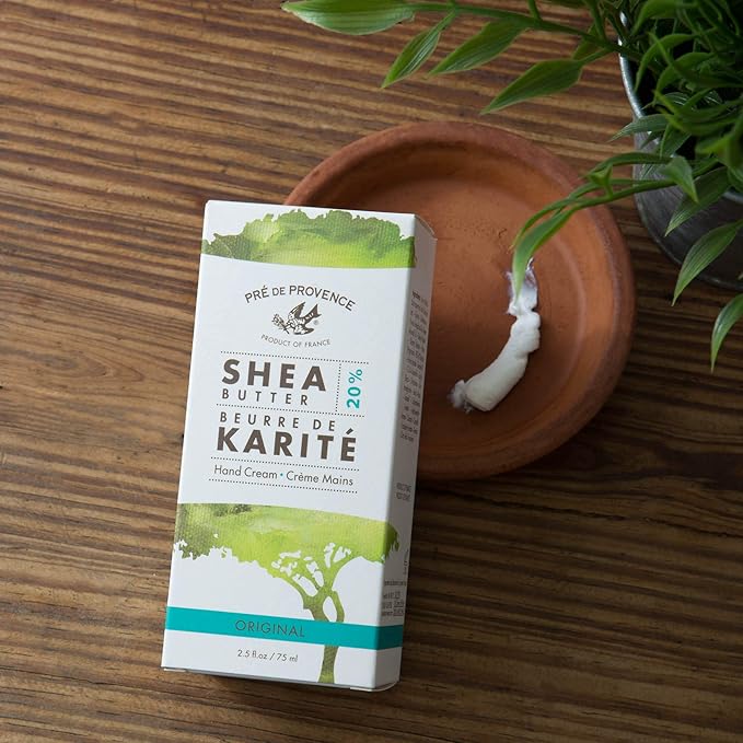 Pre de Provence Beurre De Karité Moisturizing Collection, Shea Butter Enriched Nourishing, Hand Cream, 75ML, Original