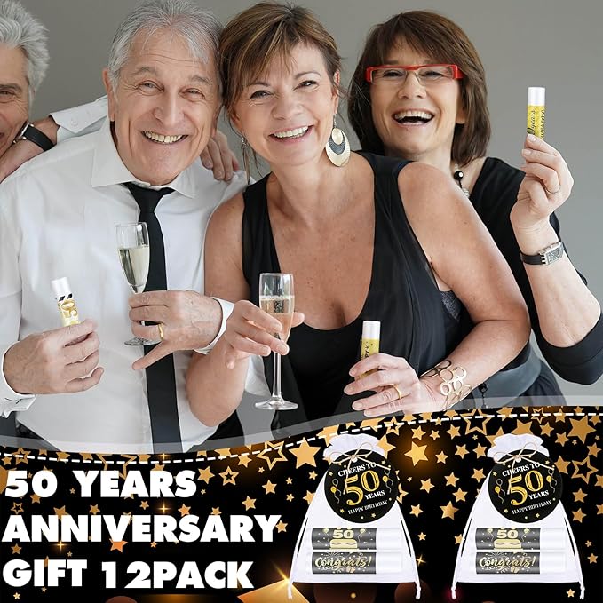 50 Sets Birthday Favors Lip Balm