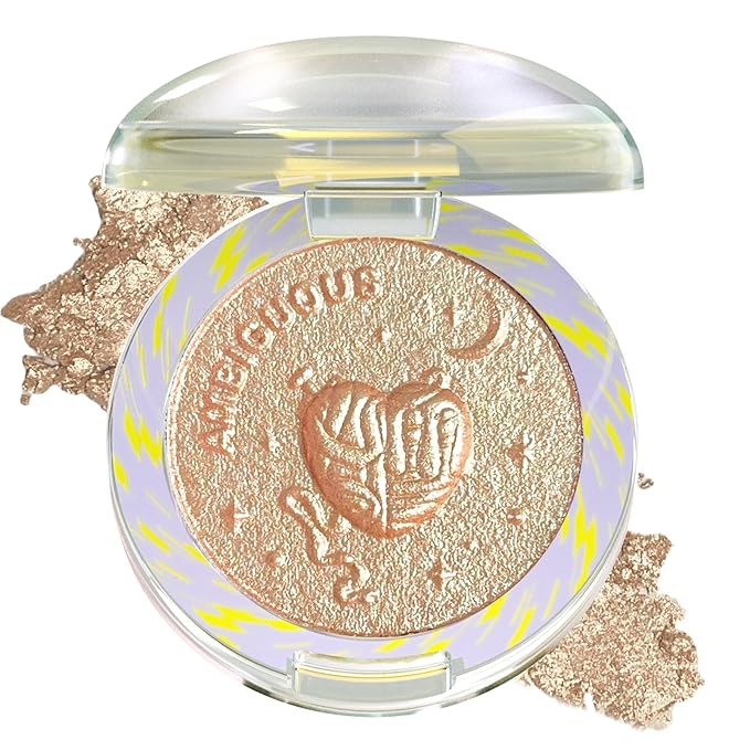 Glitter Sparkly Face Highlighter Makeup Palette Shimmer Radiant 6g