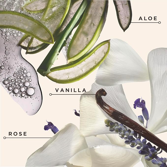 Carol's Daughter Black Vanilla Moisture Sulfate Free Shampoo for Curly, Wavy or Natural Hair, Moisturizing Hair Care for Dry, Damaged Hair, 12 Fl Oz