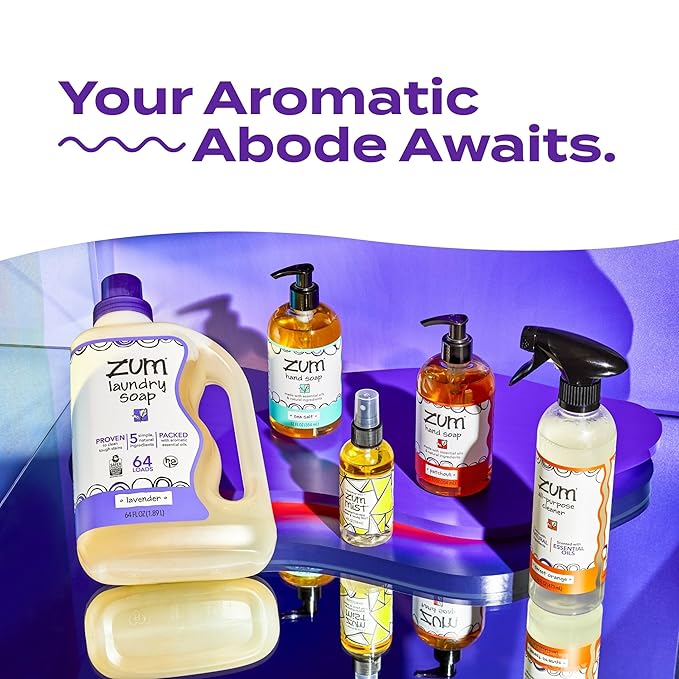 Zum Indigo Wild Hand & Body Lotion - Natural Hand Lotion for Dry Hands - Body Lotion for Women & Men - Body Moisturizers Include Shea Butter, Jojoba Oil & More - Lavender Scent - 6 fl oz