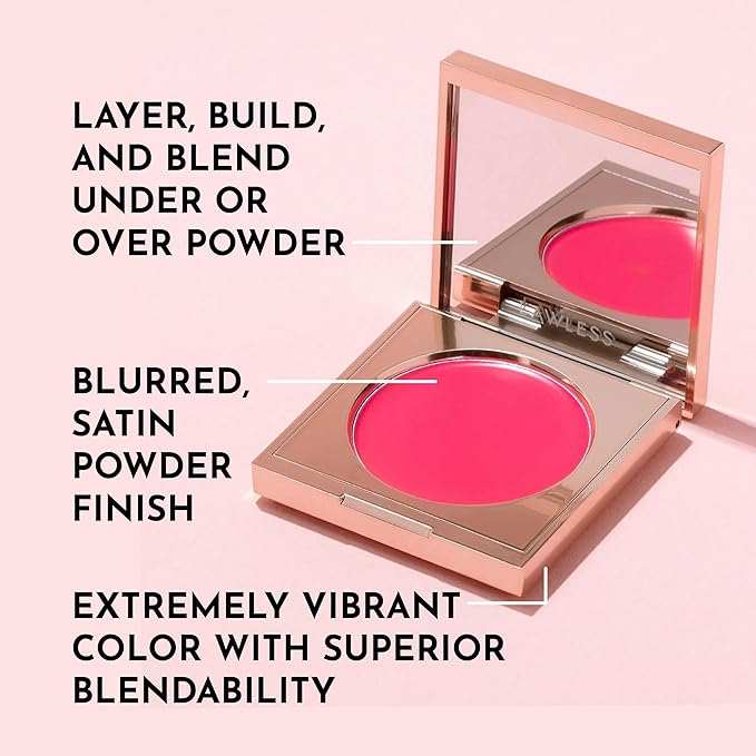 LAWLESS Pinch My Cheeks Soft-Blur Cream Blush - - 0. 18 oz