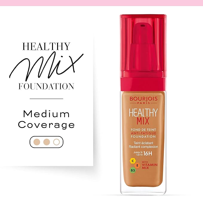 Bourjois Healthy Mix Anti-Fatigue Medium Coverage Liquid Foundation 30ml