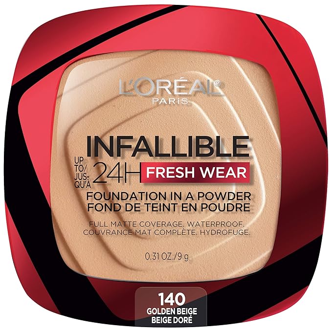 L'Oreal Paris Makeup Infallible Fresh Wear Foundation in Beige, . 0.31 oz