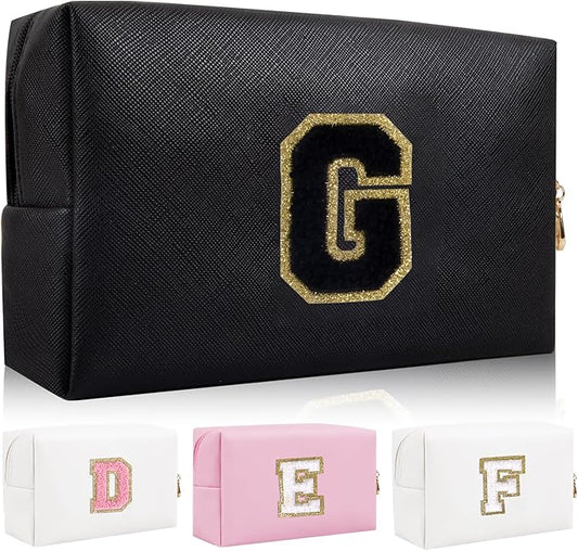 Personalized initial letter patch makeup