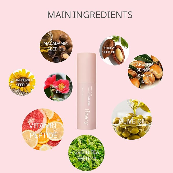 Multi Collagen Balm Stick Reduce Wrinkle All-in-one Hydrating Moisturizer for face, Eyes, Lips 0.35 oz. Non greasy