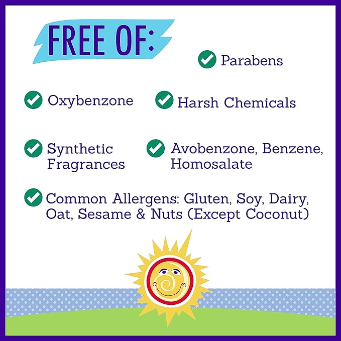 California Baby Super Sensitive SPF 30+ Sunscreen | Broad Spectrum | Titanium Dioxide | Hypoallergenic Unscented Mineral Sunscreen | Reef Safe Sunscreen | Sensitive Skin Friendly | 82g / 2.9oz