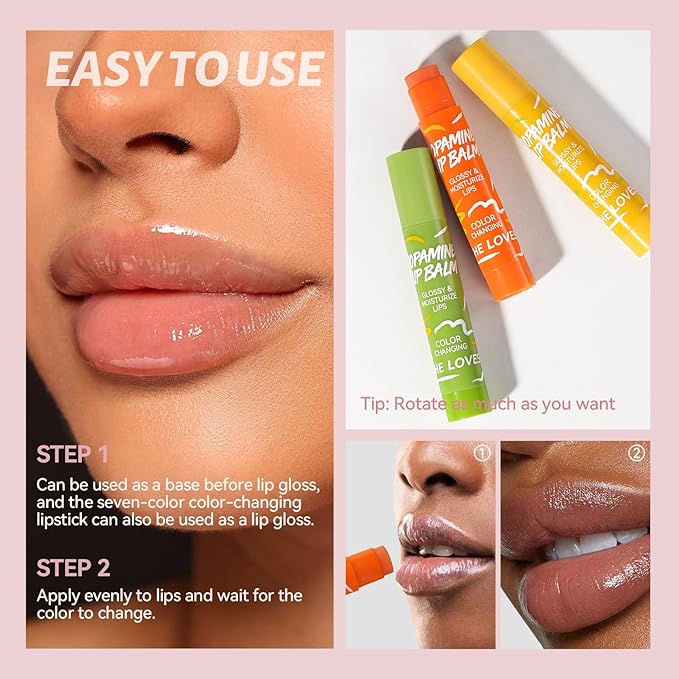 8PCS Tinted Lip Balm with Vaseline, 8 Colored Lip Balm Set, Natural Plumping Lip Balm Pack, Girls’ PH Lip Balm Bulk, Small Gifts Lipstick Sets For Women, Hydrating Lip Tint Balm, Soft Chap Sticks Pack