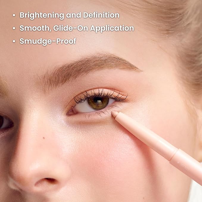 COLORGRAM Under Eye Highlighter Stick 01 Warm Tone | Silky-Smooth Long-Lasting Highlighter & Contouring Stick for Smudge-Proof, Shining Daily Makeup | K-Beauty Face Highlighters & Luminizers