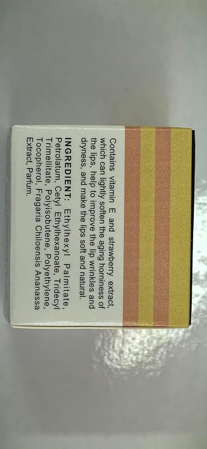 3 PCS Bee Lip Balm Honey Pot, Exfoliating Honey Strawberry Watermelon Lip Mask Overnight with Built-In Brush, Hydrating Prevention Dry and Crack Lip Scrubs Exfoliator Lip Wrinkle Care