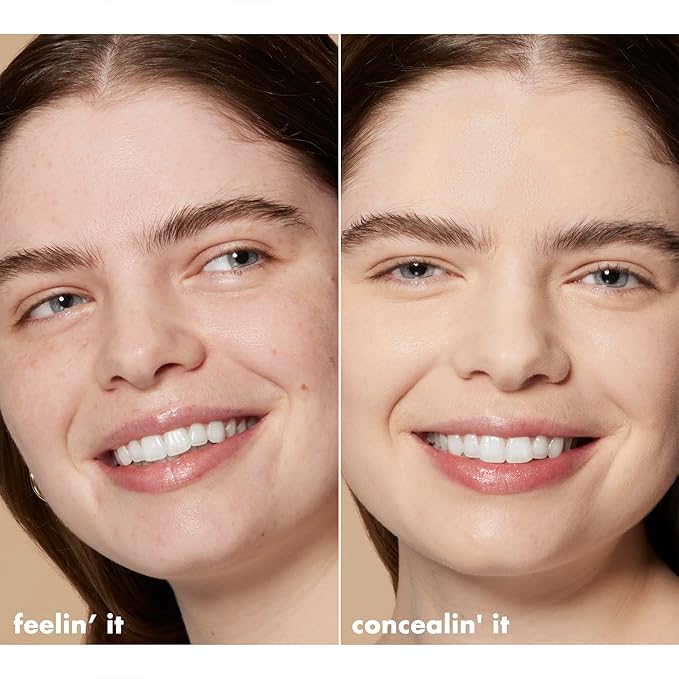 e.l.f. Hydrating Camo Concealer, Lightweight, Full Coverage, Long Lasting, Conceals, Corrects, Covers, Hydrates, Highlights, Fair Beige, Satin Finish, 25 Shades, All-Day Wear, 0.20 Fl Oz