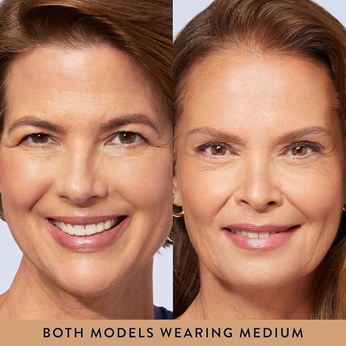 LAURA GELLER NEW YORK Award-Winning Baked Balance-n-Brighten Color Correcting Powder Foundation - Medium - Buildable Light to Medium Coverage - Demi-Matte Natural Finish