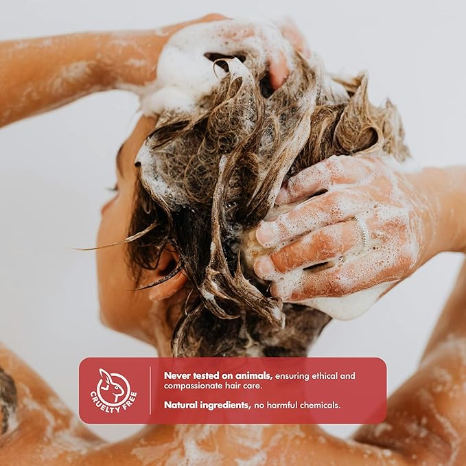 Hyaluronic Acid Shampoo Bar With Tomato & Red Algae Extract – For stronger, restored, and age-defying hair – For Women & Men – Natural & Free of Parabens & Sulfates – Made in USA – 4.5oz (Pack of 2)