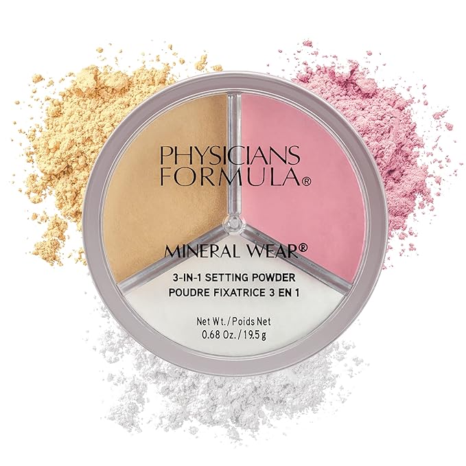 Physicians Formula Mineral Powder Wear 3-in-1 Setting Powder Clinicially Tested