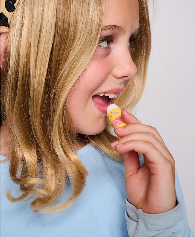 Makeup & Skincare for Kids Backpack Essentials Kit | Made in the USA | Tinted Lip Balm and Face Multi-Stick, and Universal Body Balm Stick | Non-Toxic, Gentle Ingredeints | For Kids 3+