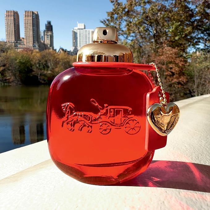 Coach Love Eau de Parfum - Long Lasting Fragrance with notes of Strawberry, Red Velvet Rose & Cedarwood 5.0 fl. oz.