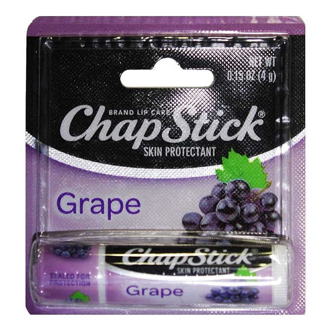 Chapstick (1) Stick Grape Flavored Lip oz