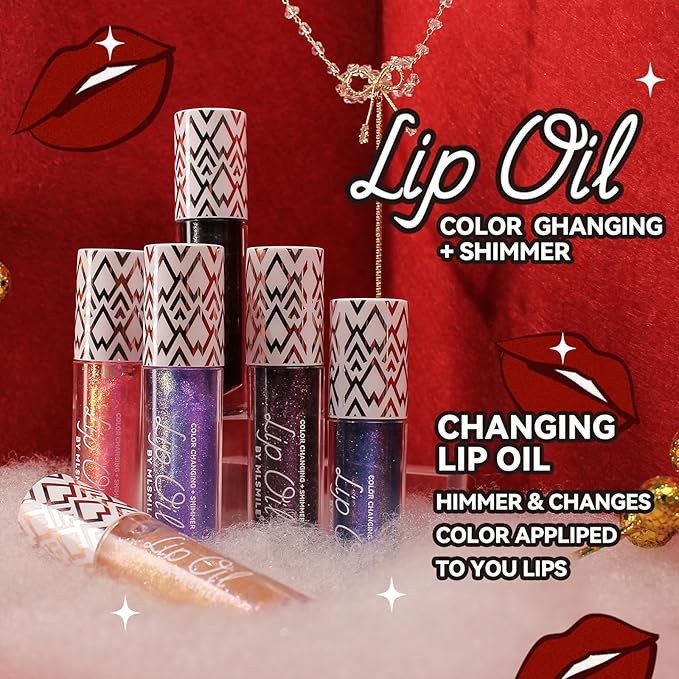 2 Colors Boss Up Color Changing Lip Oil,