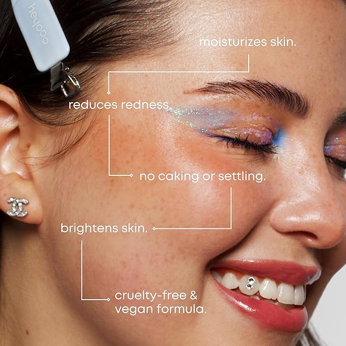 Natural Glow Foundation - Light to Medium Coverage Cushion Foundation Makeup with Hyaluronic Acid & Tea Tree Extract - Vegan & Cruelty-Free Cream Foundation - K Beauty - 15g/0.52oz - Ivory