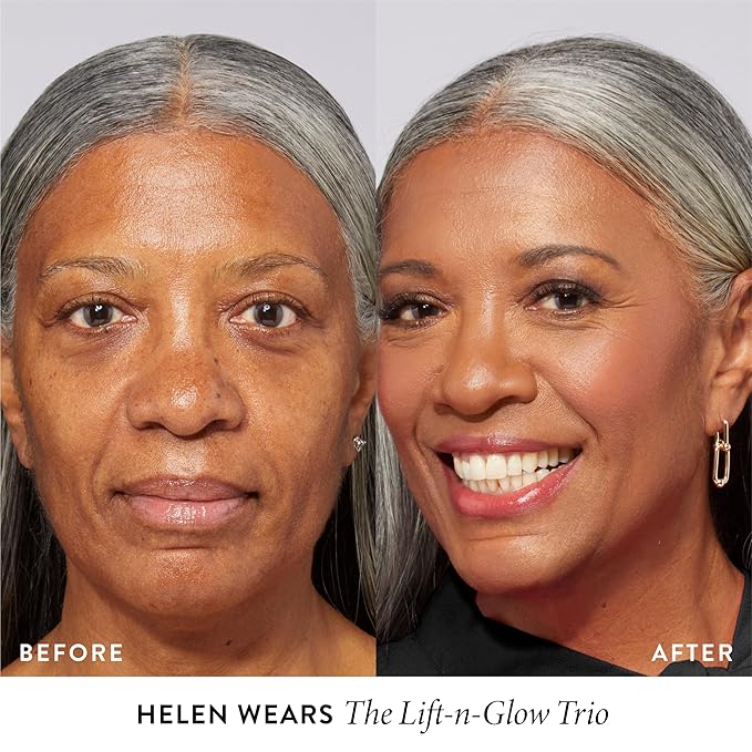 LAURA GELLER NEW YORK Geller's Greatest Lift-n-Glow Baked Trio Palette - Highlighter, Blush, Bronzer - All Skin Tones