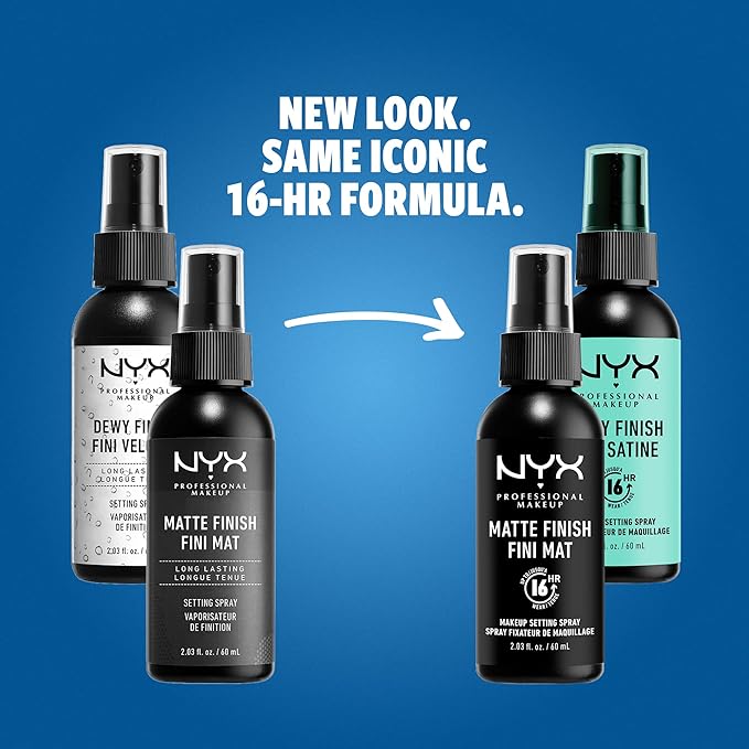 NYX PROFESSIONAL MAKEUP Makeup Setting Spray, Matte + Up Wear