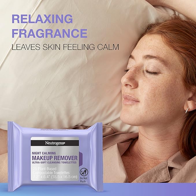 Neutrogena Day & Night Wipes, Makeup