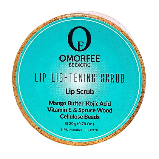 Omorfee 100% Organic Lip Lightening Scrub,