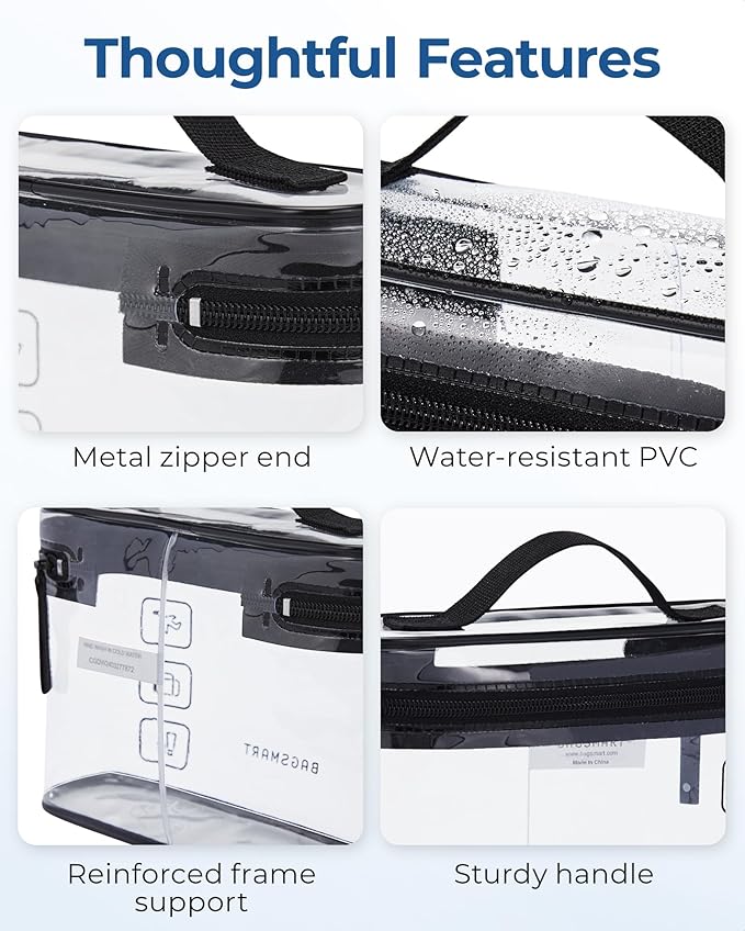 Bagsmart tsa approved toiletry bag,