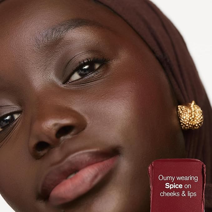 AMI COLÉ Desert Date Cream Blush & Lip Multistick (Spice), moisturizing lip tint, lip and cheek stain, natural lip color