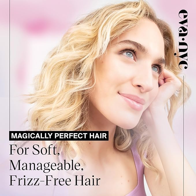 Eva NYC Mane Magic 10-in-1 Hair Conditioner, Sulfate-Free for Soft, Smooth, Strengthened Locks - All Hair Types, GMO-Free, 1L