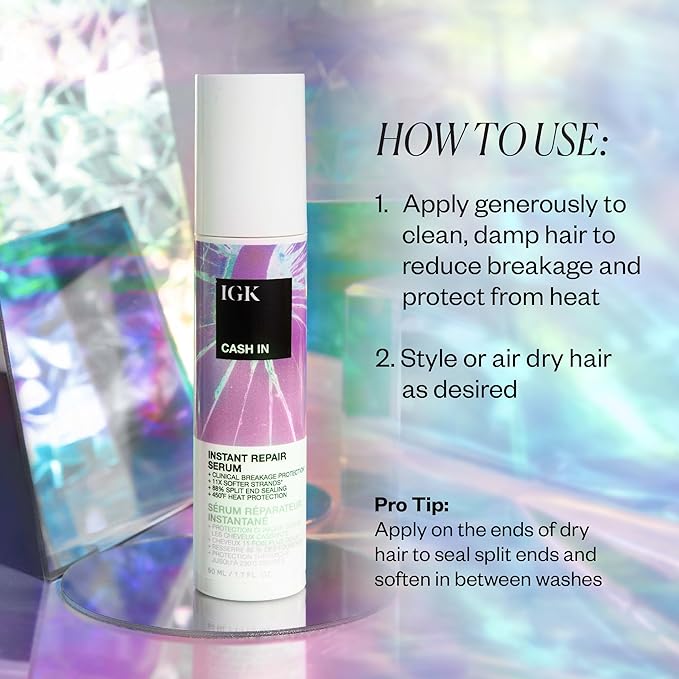 IGK Cash In Instant Repair Serum 50 ml / 1.7 oz