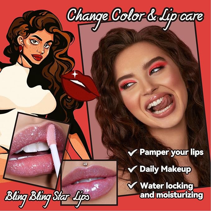 3 Pcs Boss Up Color Changing Lip Oil,