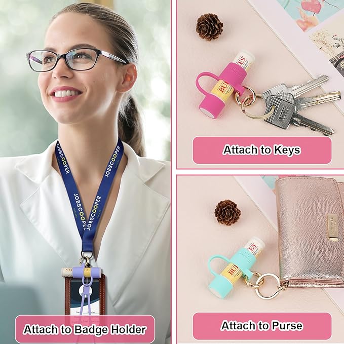 Desing Wish Silicone Lip Balm Holder Green