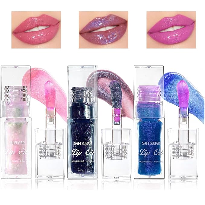 2024NEW Bossup Color Changing Lip Oil，Magic Color Changing Lip