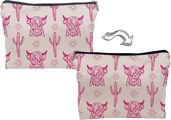 Western makeup bag,western gifts for